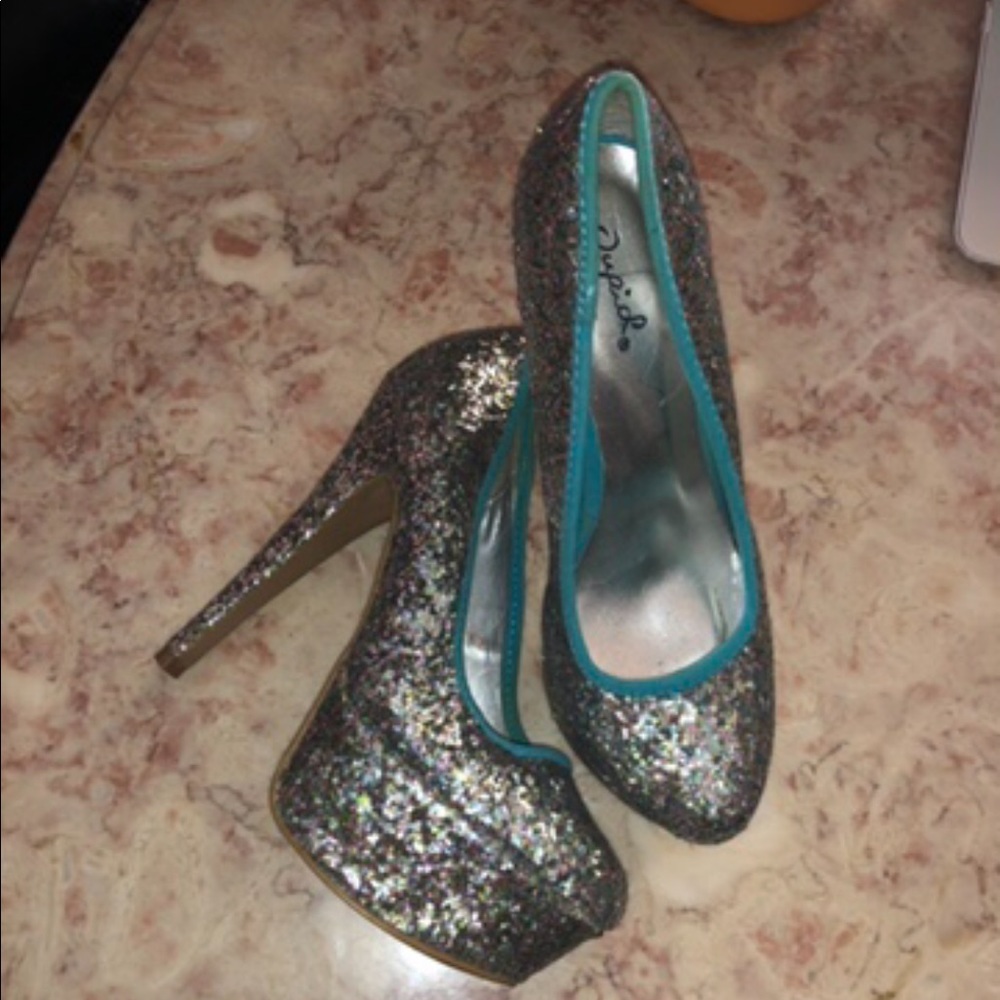 Sparkly heels